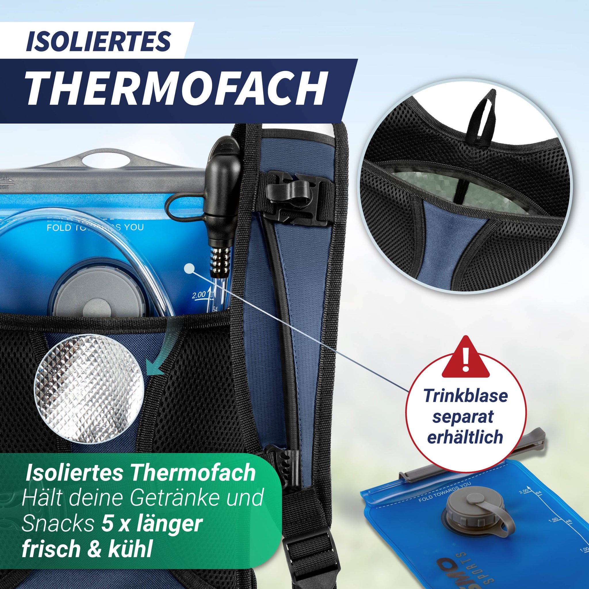 Lauf- & Trinkrucksack