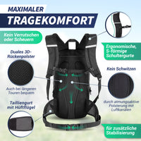 Fahrrad- & Skirucksack 20l
