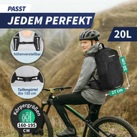 Fahrrad- & Skirucksack 20l