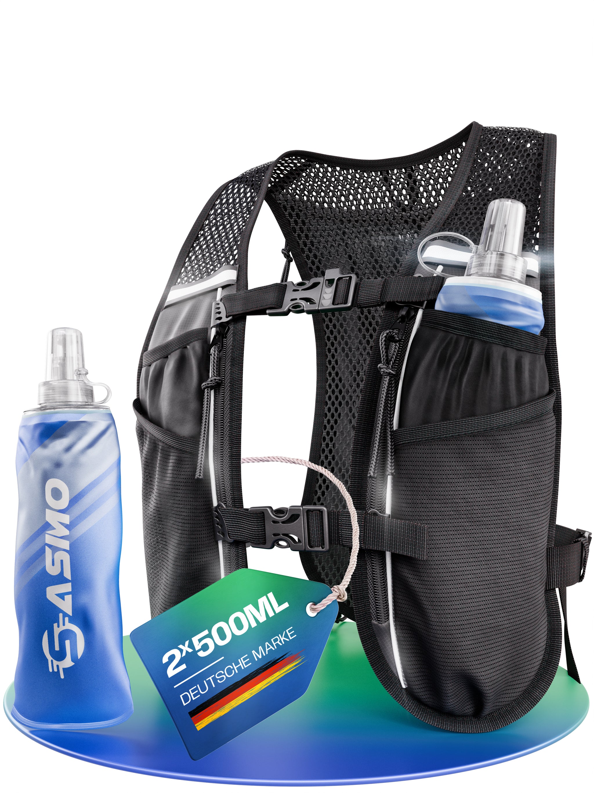 2L Laufweste & Trinkrucksack