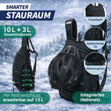 10+3L Skirucksack mit Trinkblase