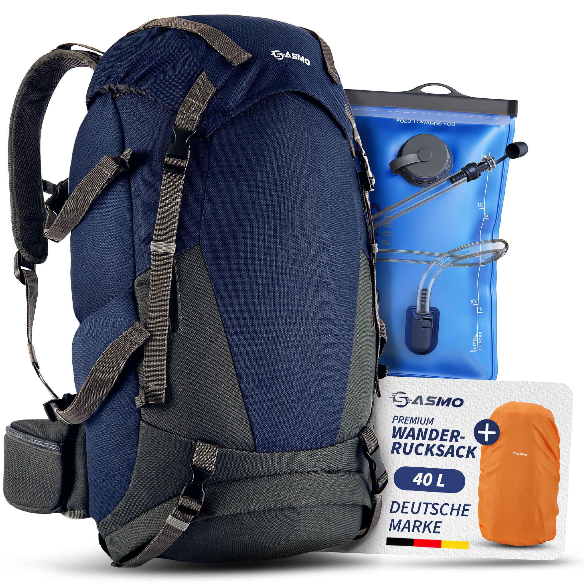 wanderrucksack rückennetz Wanderrucksack mit Trinkblase – SASMO