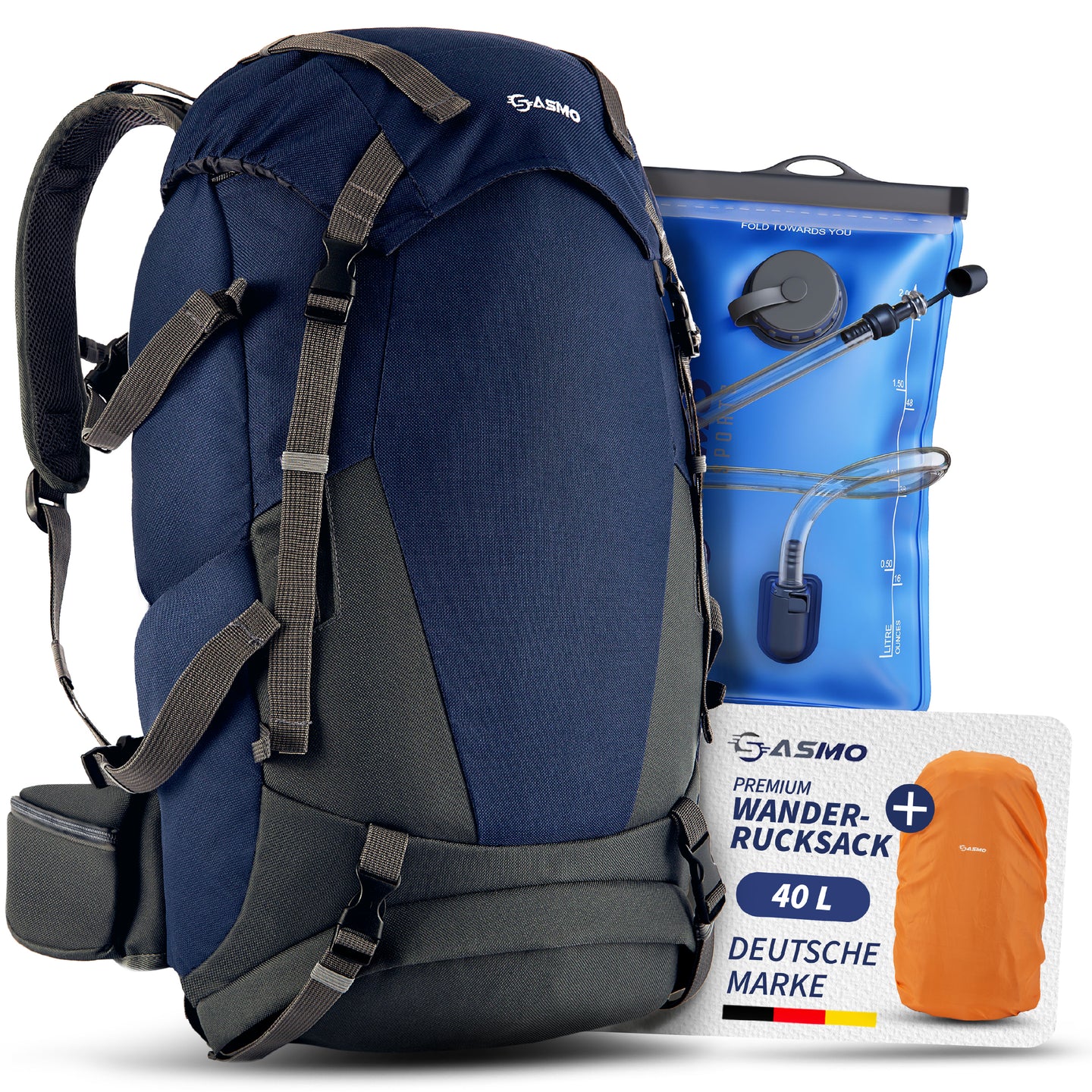 Wanderrucksack mit Trinkblase
