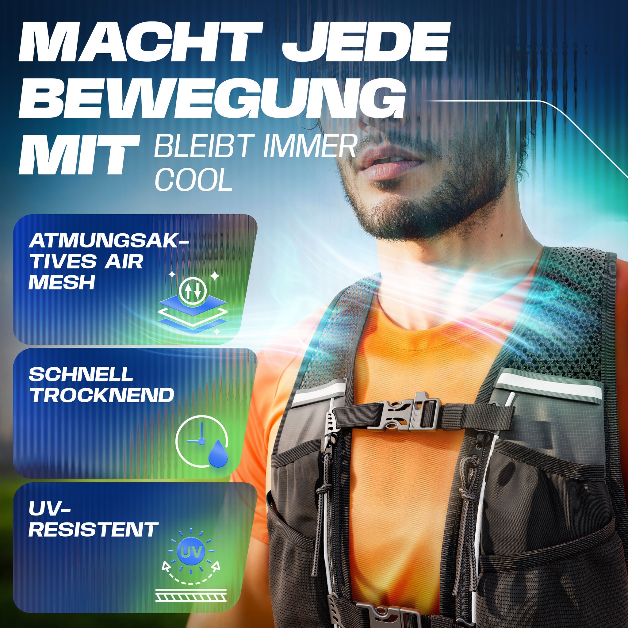 Laufweste & Trinkrucksack 5L