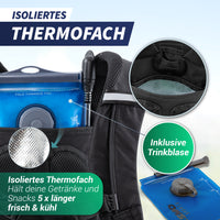 20L Fahrrad- & Skirucksack mit Trinkblase
