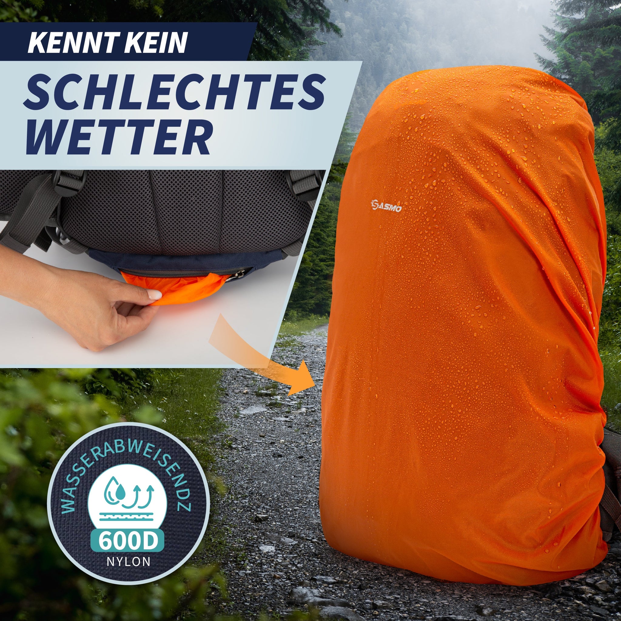 Wanderrucksack mit Trinkblase