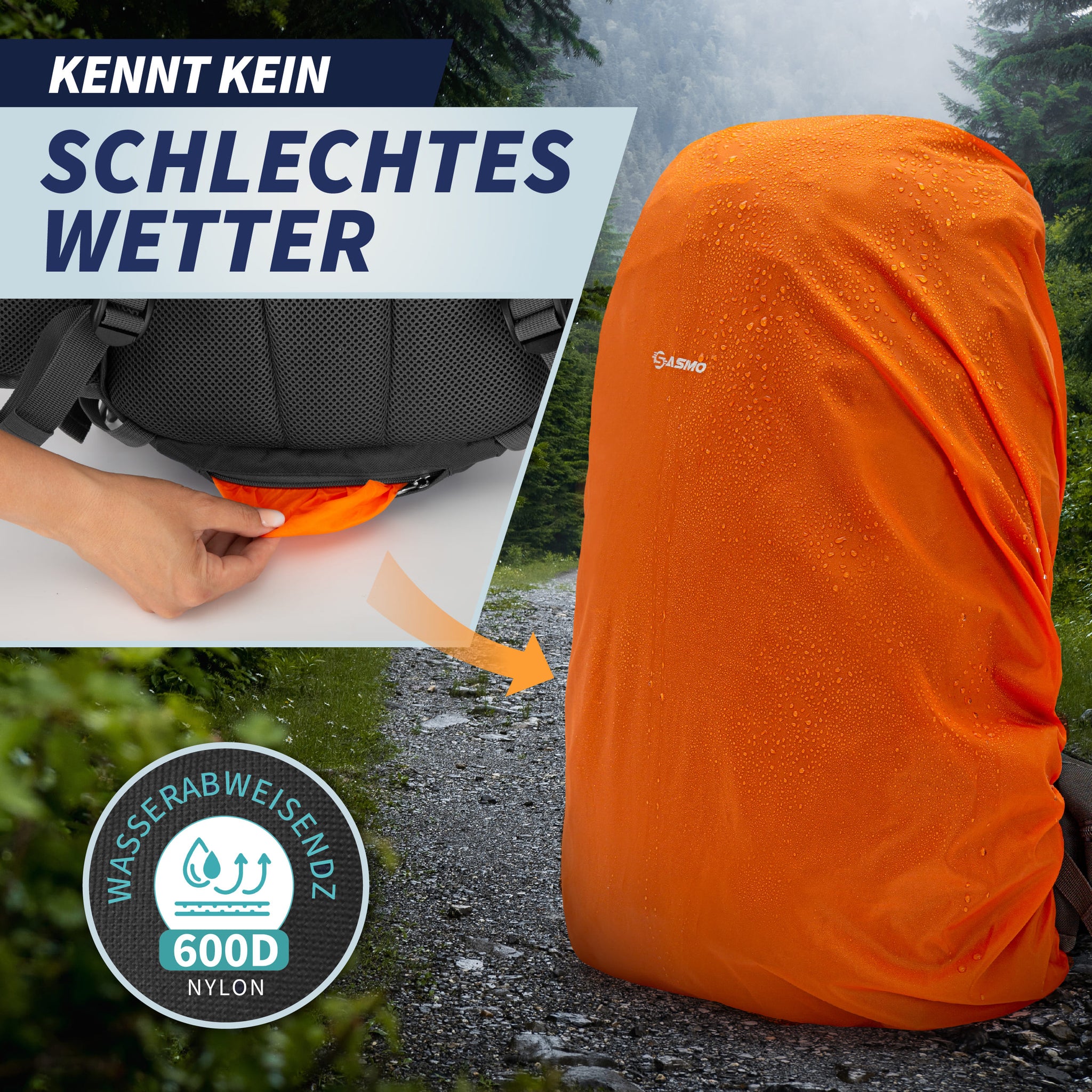 Wanderrucksack mit Trinkblase