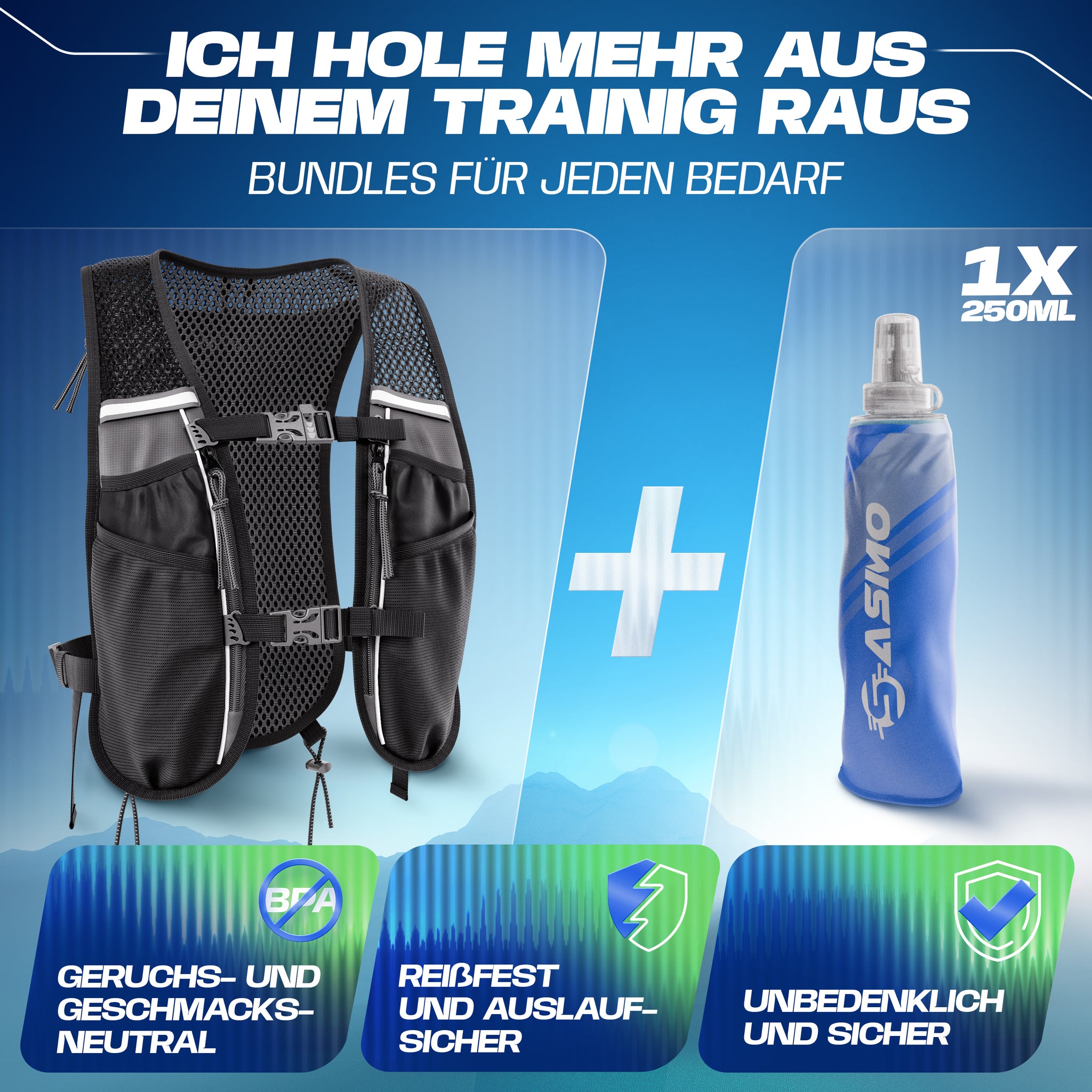 5L Laufweste & Trinkrucksack
