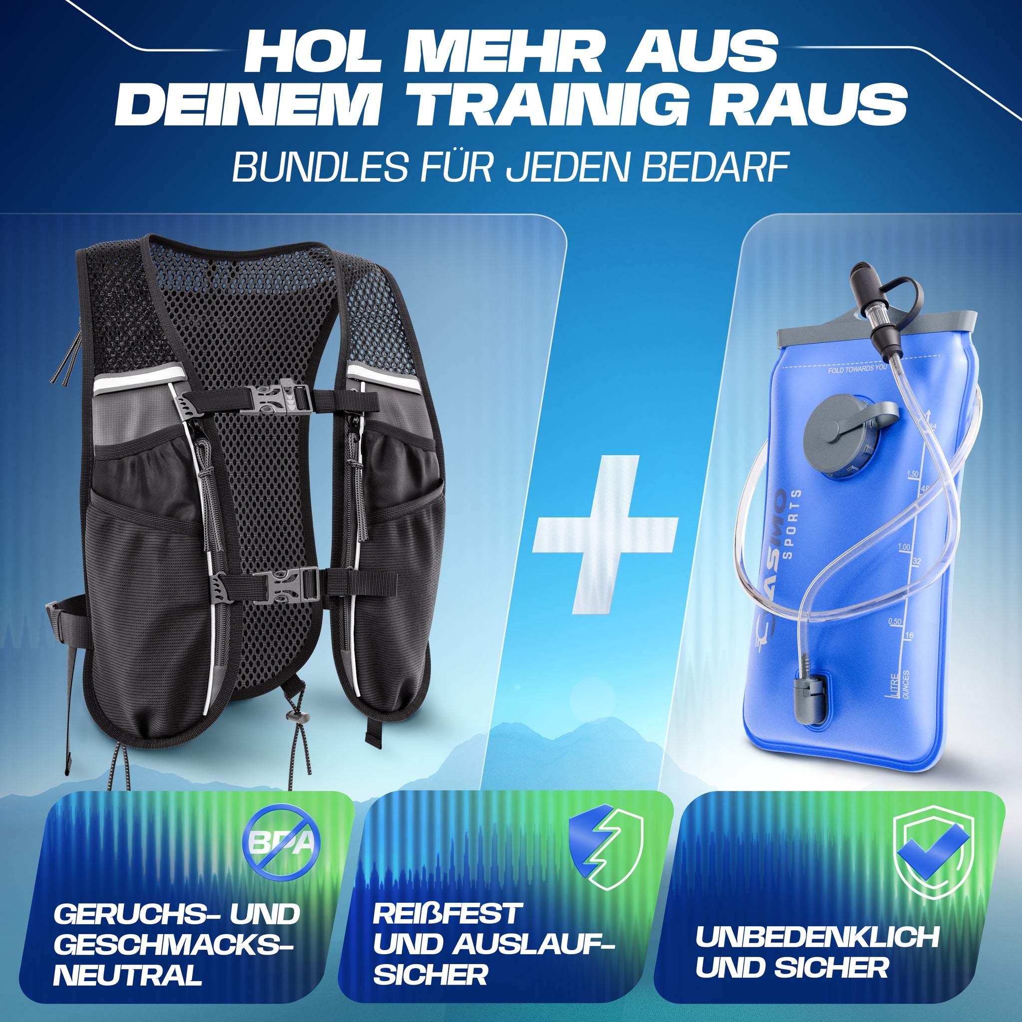 5L Laufweste & Trinkrucksack