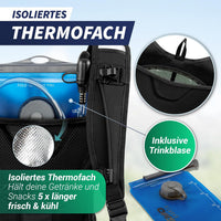 14+3L Fahrrad- & Skirucksack mit Trinkblase