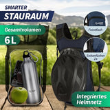 Fahrrad- & Skirucksack 6L mit Trinkblase