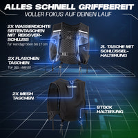 2L Laufweste & Trinkrucksack