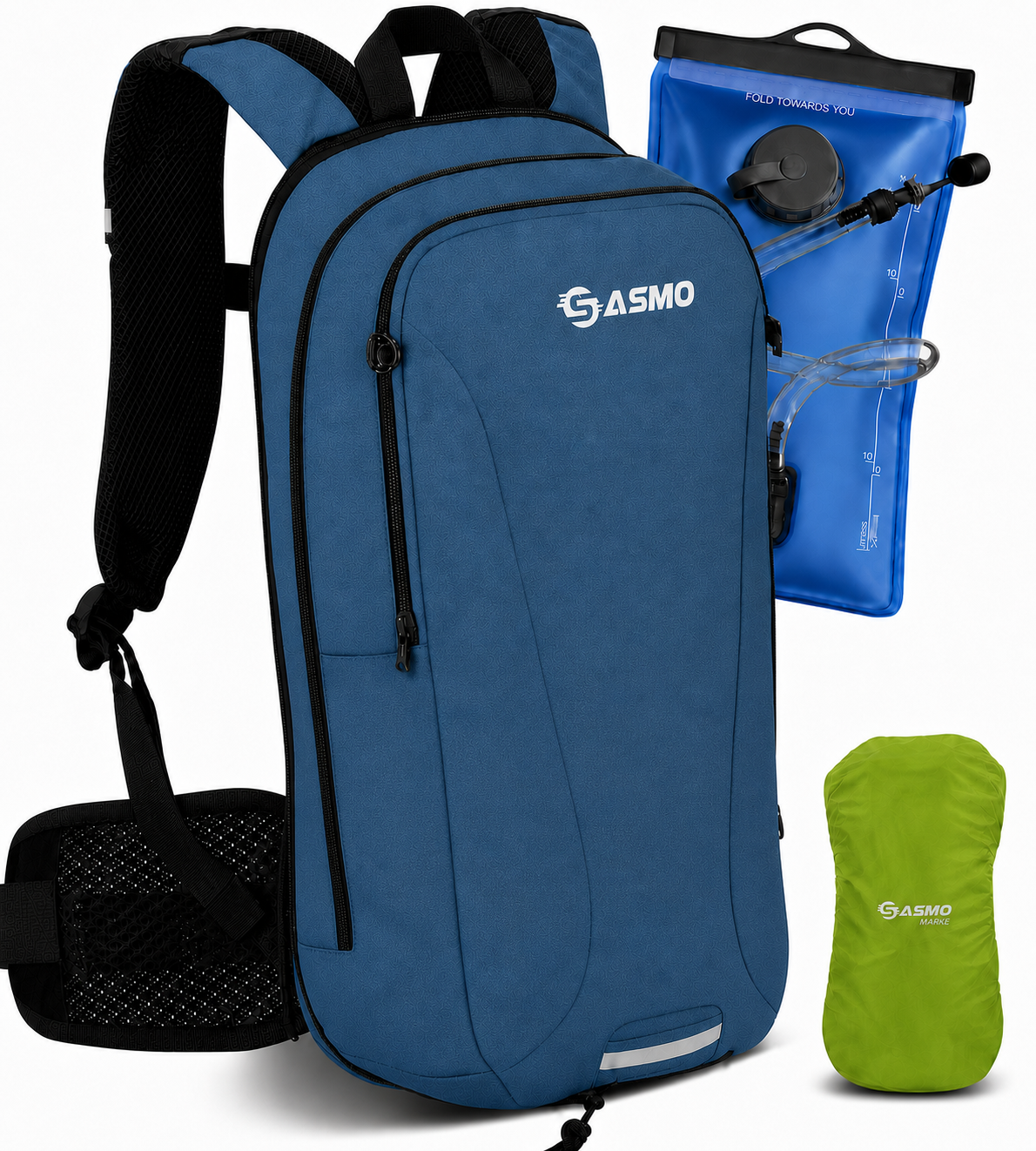 14+3L Fahrrad- & Skirucksack mit Trinkblase