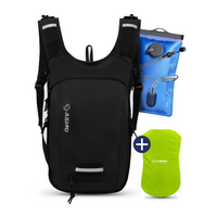 Fahrrad- & Skirucksack 10+3l mit Trinkblase