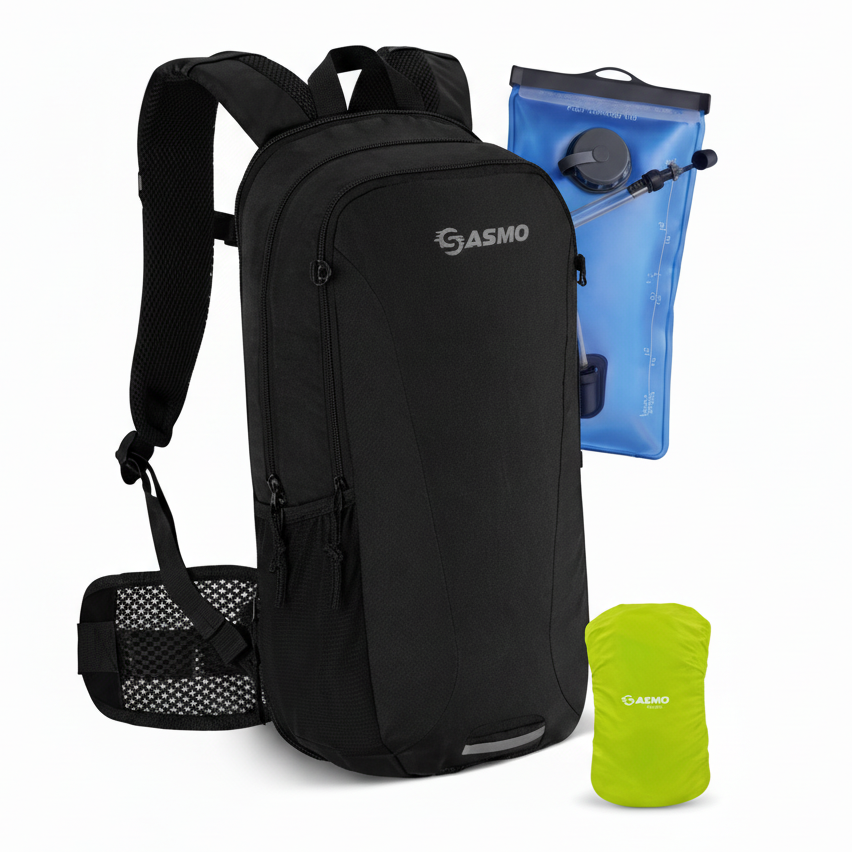 14+3L Fahrrad- & Skirucksack mit Trinkblase