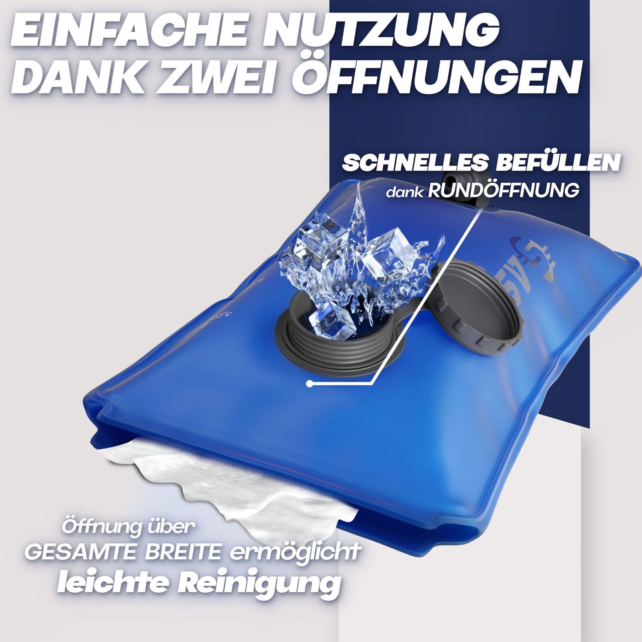 8L Fahrrad- & Skirucksack mit Trinkblase