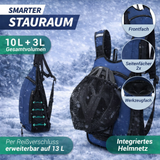 10+3L Skirucksack mit Trinkblase