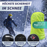 10+3L Skirucksack mit Trinkblase