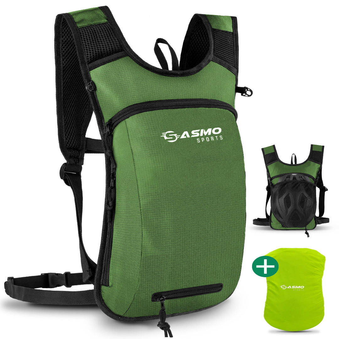 fahrradrucksack 6 liter Skirucksack 6L – Ultraleichter Ski Trinkrucksack mit Isolation – SASMO