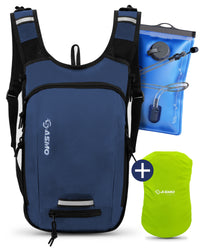 Fahrrad- & Skirucksack 10+3l mit Trinkblase