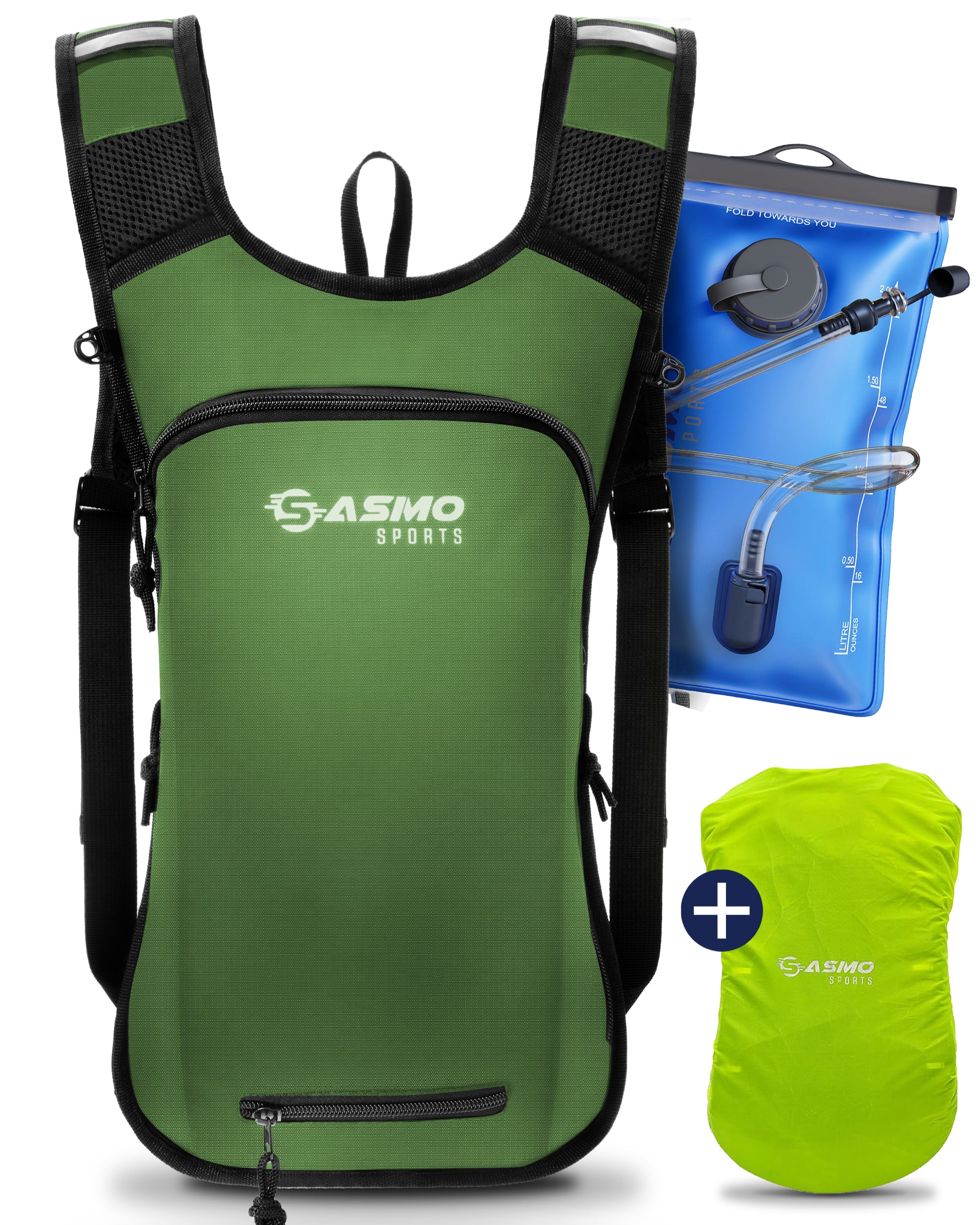 Fahrrad- & Skirucksack 6L mit Trinkblase