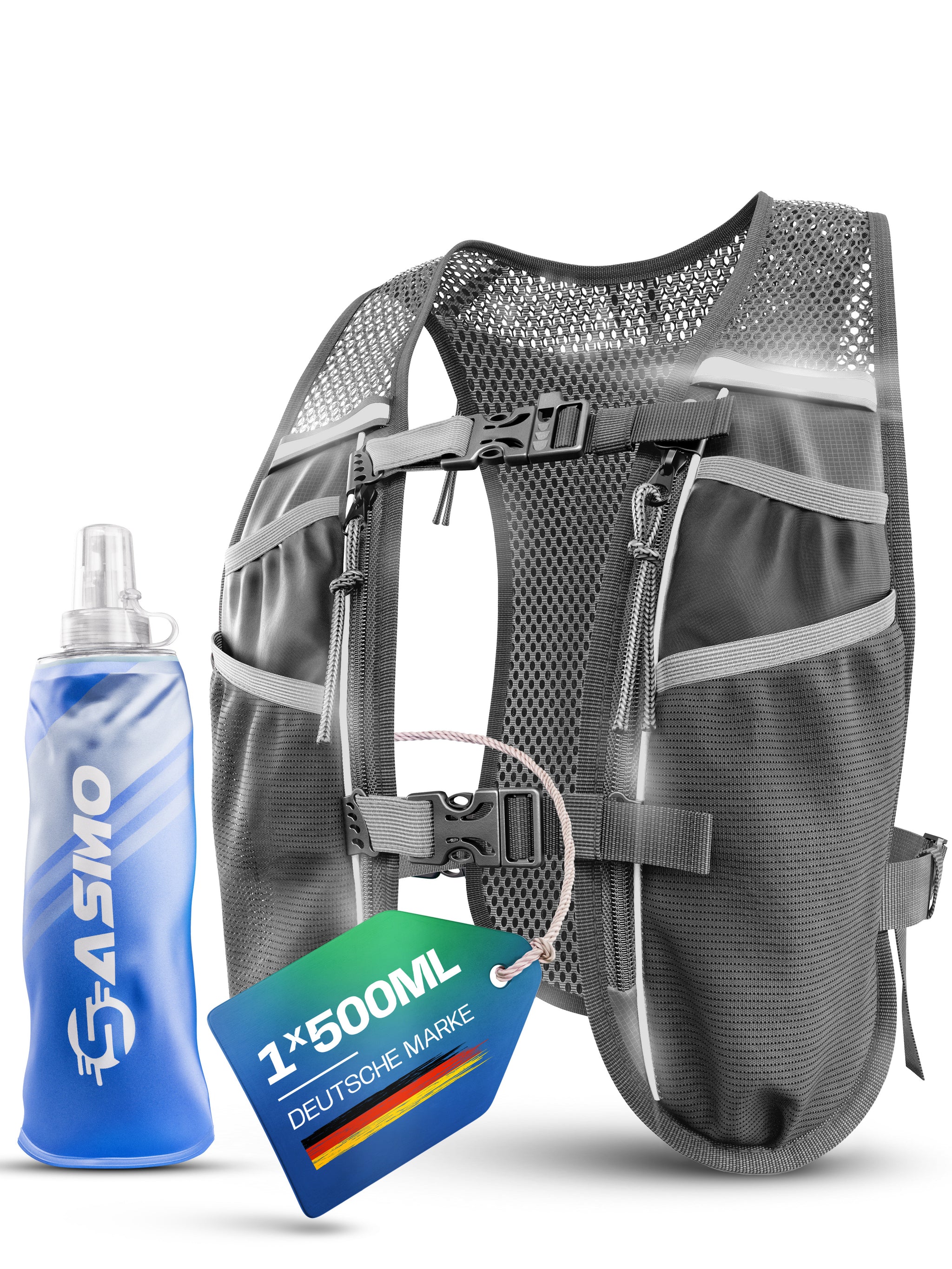 2L Laufweste & Trinkrucksack