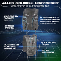 Laufweste 5L - Inkl. 2x 500 & Trinkblase & Reinigungsset