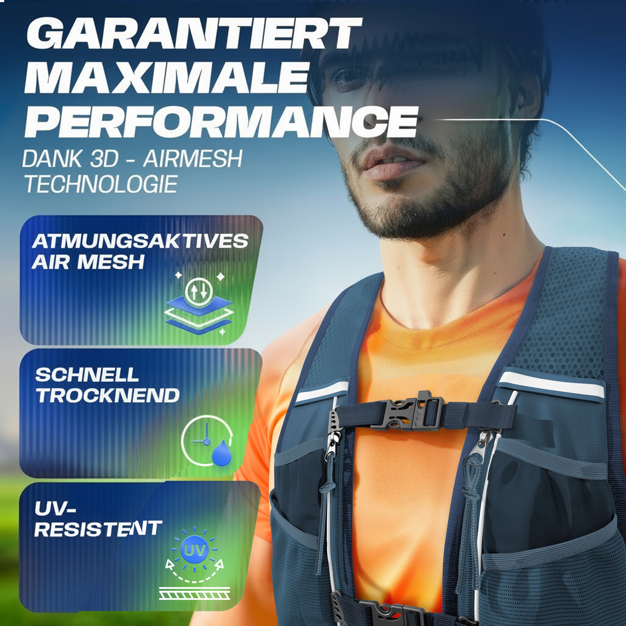 5L Laufweste & Trinkrucksack