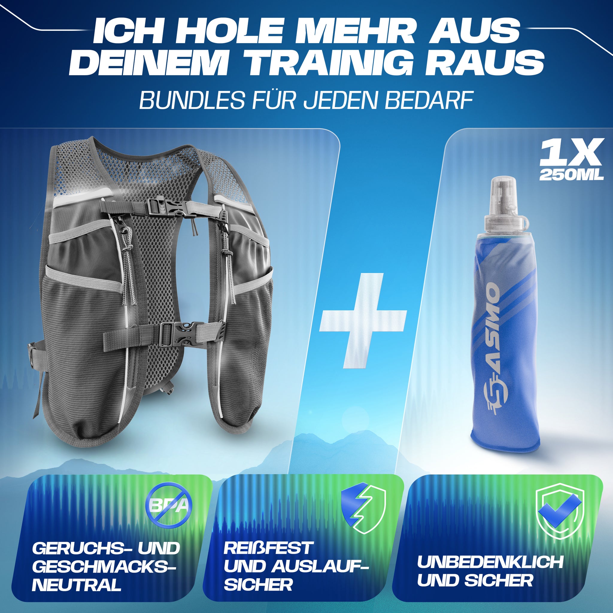 5L Laufweste & Trinkrucksack