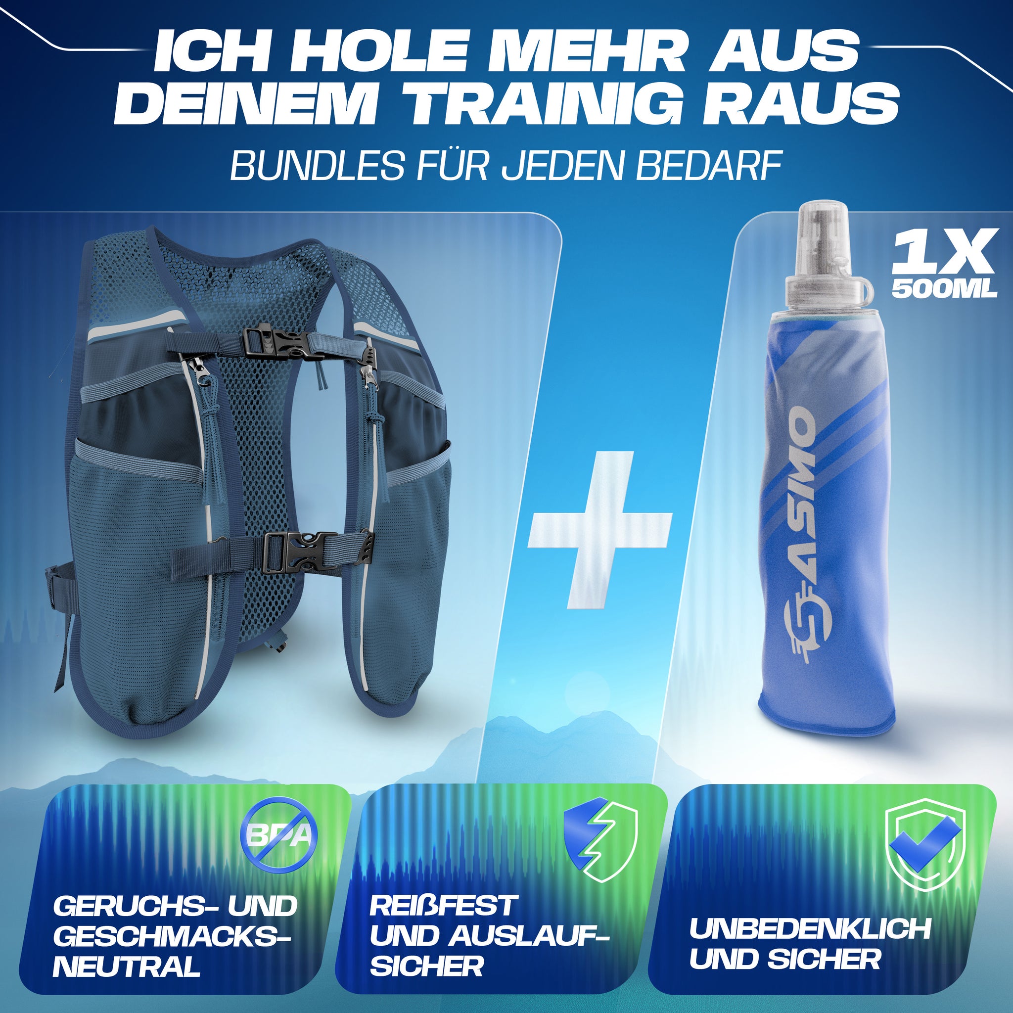 5L Laufweste & Trinkrucksack
