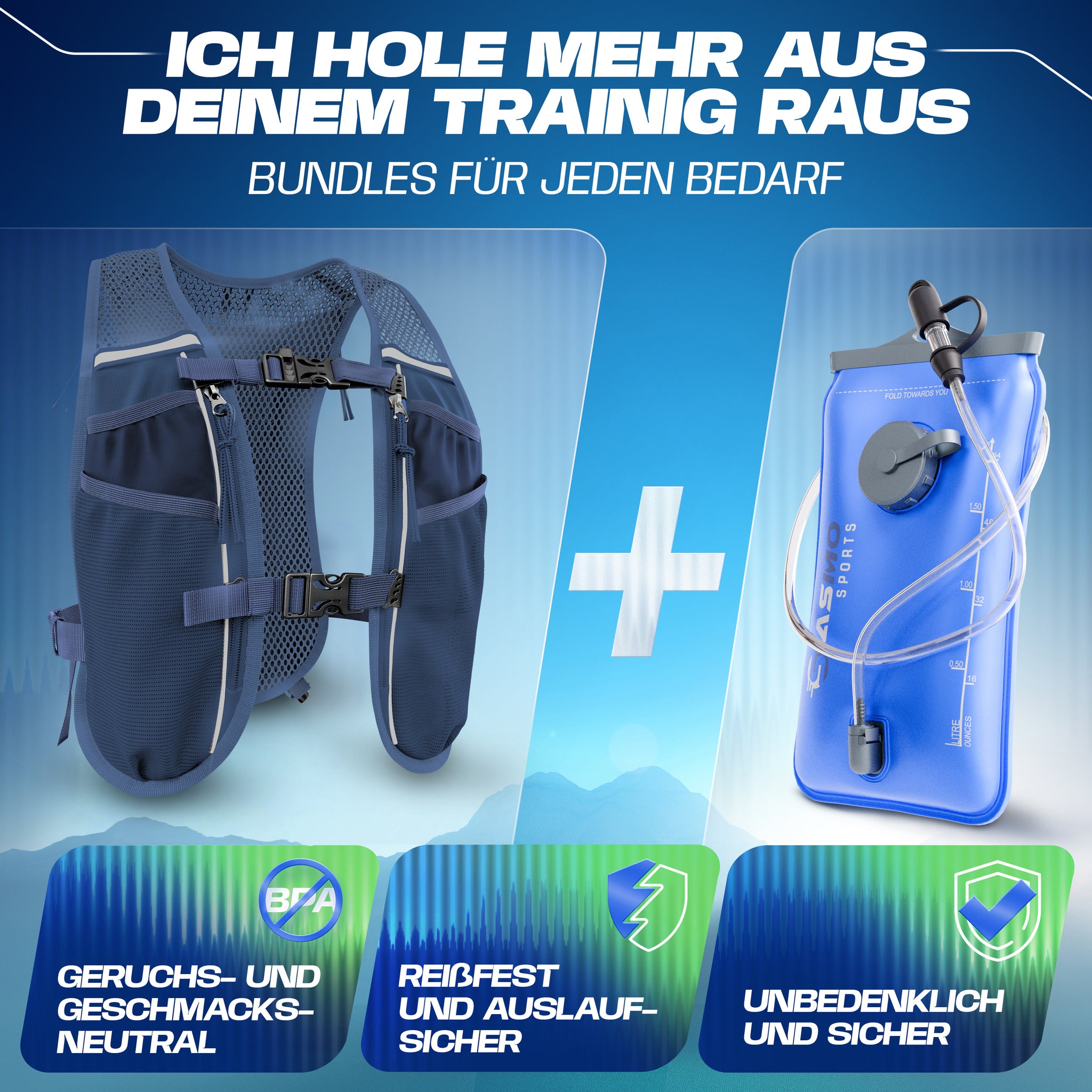 5L Laufweste & Trinkrucksack