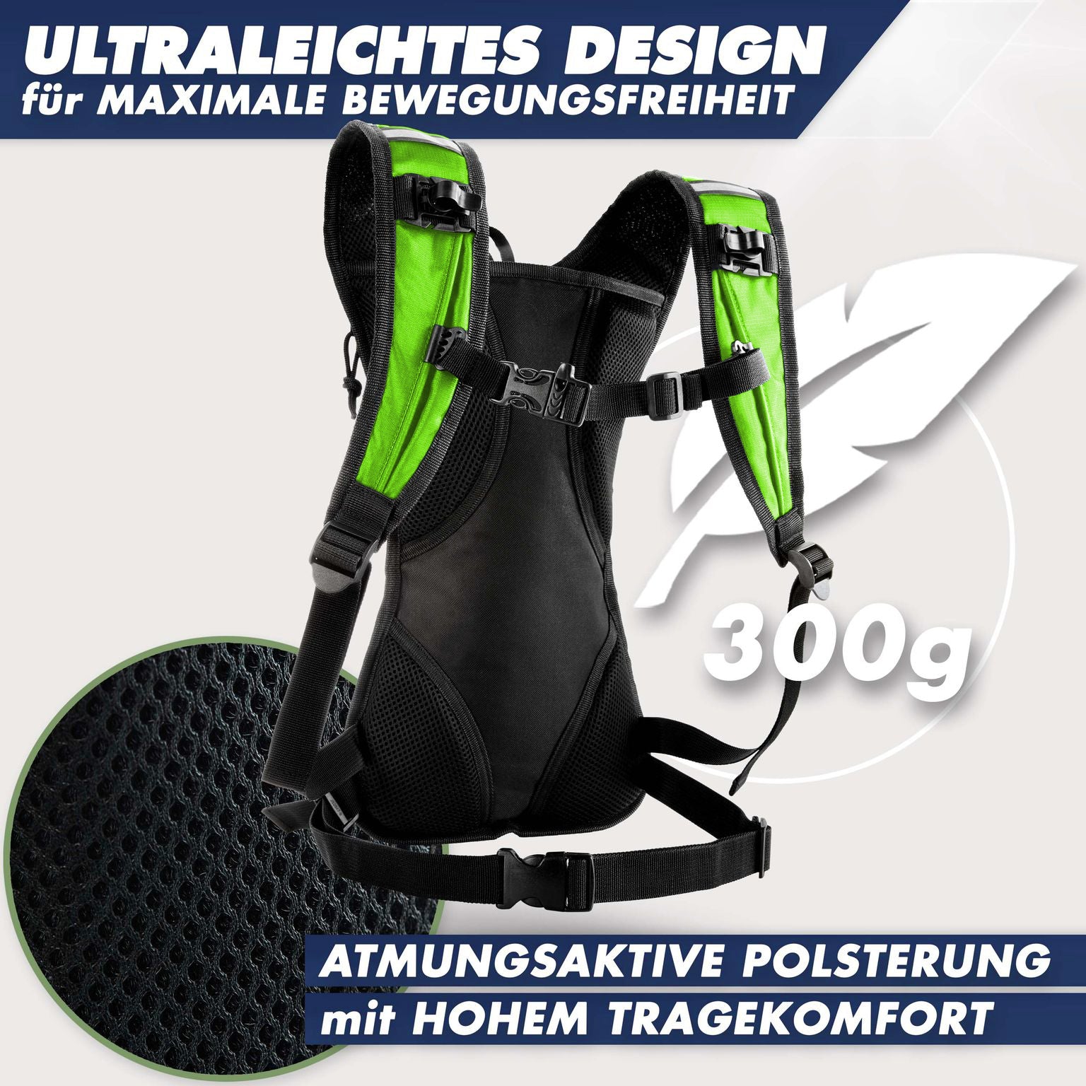 Trinkrucksack mit Trinkblase