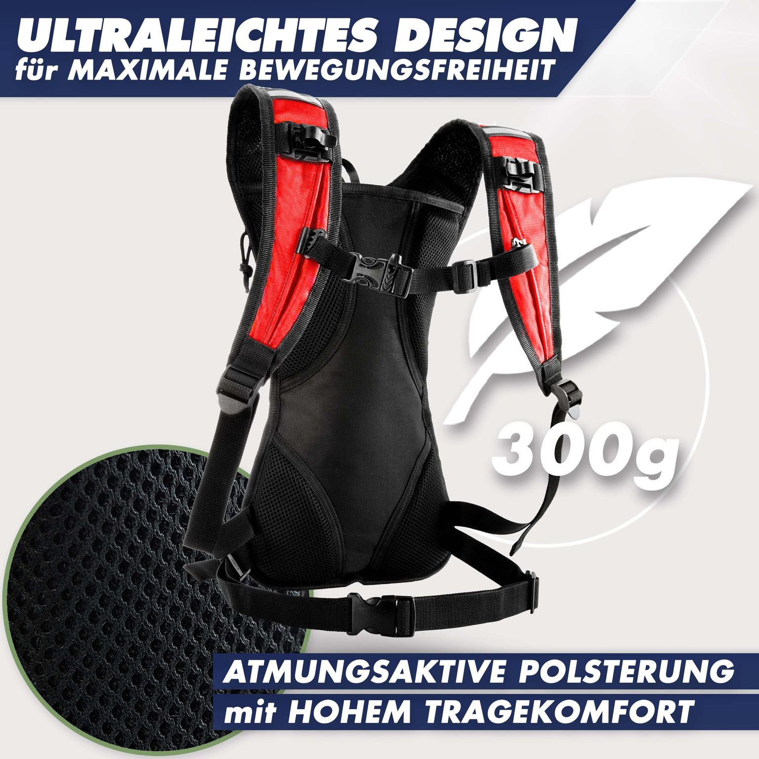 Trinkrucksack mit Trinkblase