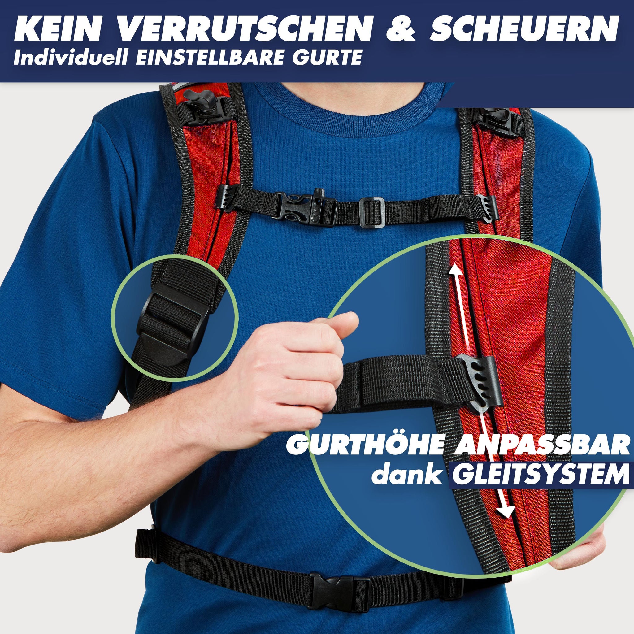Trinkrucksack mit Trinkblase